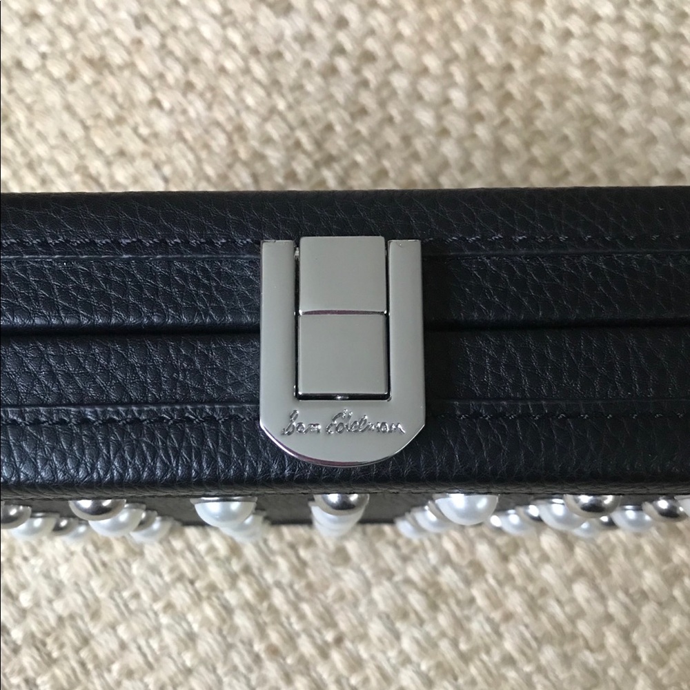 Sam Edelman Shayna Black Embellished Crossbody Bag - Picture 6 of 7